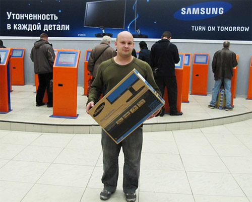 Приз победителю – суперсовременный монитор SAMSUNG.