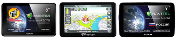 Новинки GPS-навигации от Explay и PRESTIGIO